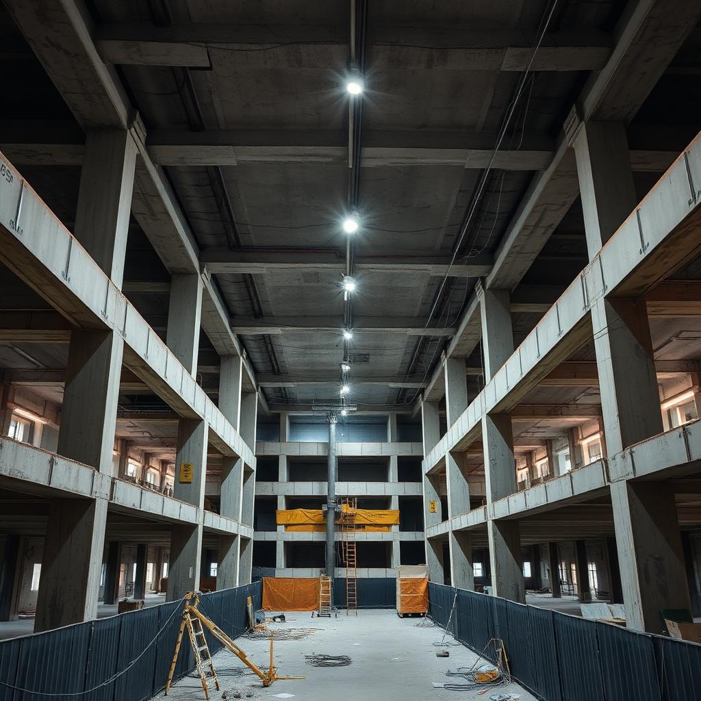 Large-Scale Interior Demolition to Shell